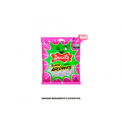 PASTILHA MINI SUPER AZEDINHOS DOCILE 90G